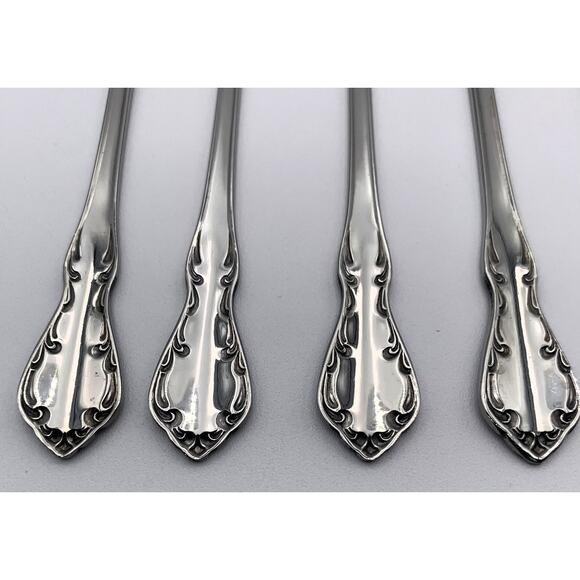 Lot of 8 Oneida Profile Stainless Steel Cocktail Seafood Forks - Picture 6 of 9